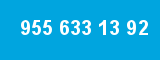 955 633 13 92 955 633 13 92